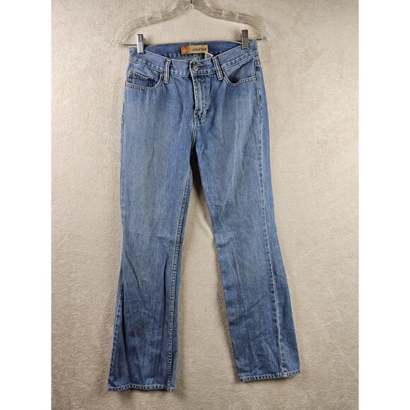 Vintage Old Navy Y2K Bootcut Denim Jeans Size 4 Short - Picture 1 of 3
